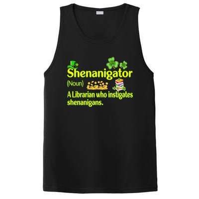 Shenanigator A Librarian Who Instigates Shenanigans Great Gift PosiCharge Competitor Tank