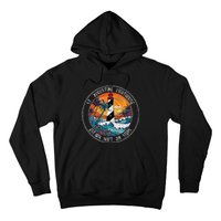 St. Augustine Lighthouse Florida Retro Sunset Palm Trees Hoodie