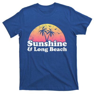 Sunshine And Long Beach Ca California Meaningful Gift T-Shirt