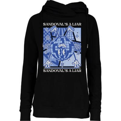 Sandovals A Liar Vanderpump Rules Gift Womens Funnel Neck Pullover Hood