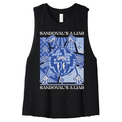 Sandovals A Liar Vanderpump Rules Gift Women's Racerback Cropped Tank