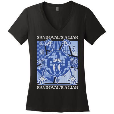 Sandovals A Liar Vanderpump Rules Gift Women's V-Neck T-Shirt