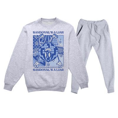 Sandovals A Liar Premium Crewneck Sweatsuit Set