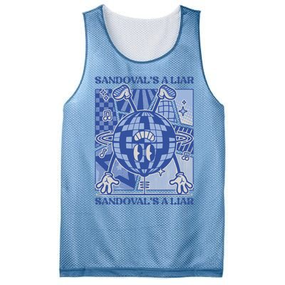 Sandovals A Liar Mesh Reversible Basketball Jersey Tank