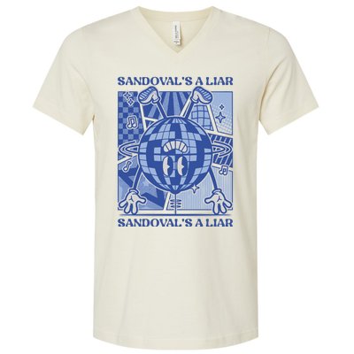 Sandovals A Liar V-Neck T-Shirt