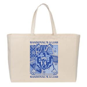 Sandovals A Liar Cotton Canvas Jumbo Tote