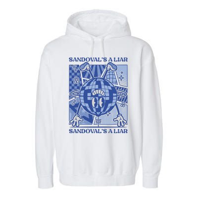 Sandovals A Liar Garment-Dyed Fleece Hoodie