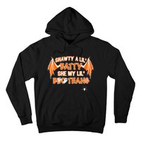 Shawty A Lil Batty She My Lil Boo Thang Funny Halloween Gift Hoodie