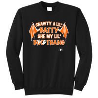 Shawty A Lil Batty She My Lil Boo Thang Funny Halloween Gift Sweatshirt