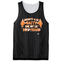 Shawty A Lil Batty She My Lil Boo Thang Funny Halloween Gift Mesh Reversible Basketball Jersey Tank