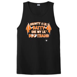 Shawty A Lil Batty She My Lil Boo Thang Funny Halloween Gift PosiCharge Competitor Tank