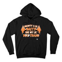 Shawty A Lil Batty She My Lil Boo Thang Funny Halloween Gift Tall Hoodie