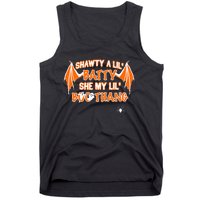 Shawty A Lil Batty She My Lil Boo Thang Funny Halloween Gift Tank Top