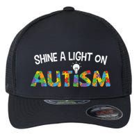Shine A Light On Autism Flexfit Unipanel Trucker Cap