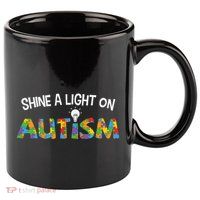 Shine A Light On Autism 11oz C Handle Ceramic Mug