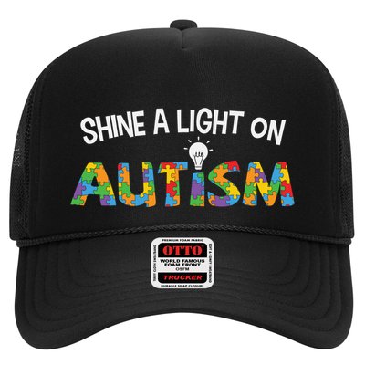 Shine A Light On Autism Trucker Hat