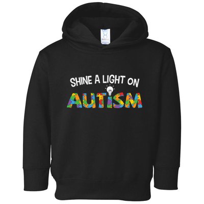 Shine A Light On Autism Toddler Hoodie