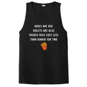 Single Awareness Love French Fries Anti Valentines Day Cool Gift PosiCharge Competitor Tank