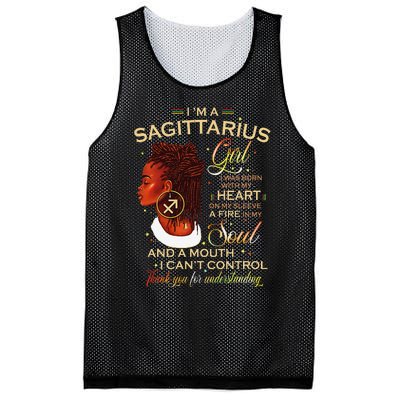 Sagittarius Afro Locs Zodiac Signs Birthday Gift Mesh Reversible Basketball Jersey Tank