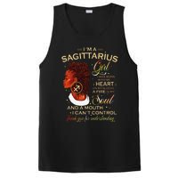 Sagittarius Afro Locs Zodiac Signs Birthday Gift PosiCharge Competitor Tank