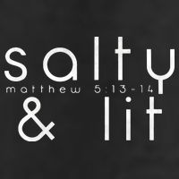 Salty And Lit Matthew 51314 Funny Christian Microfiber Hand Towel