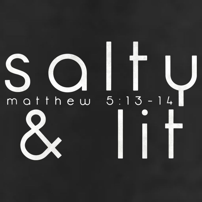 Salty And Lit Matthew 51314 Funny Christian Microfiber Hand Towel