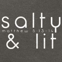 Salty And Lit Matthew 51314 Funny Christian Cotton Canvas Backpack