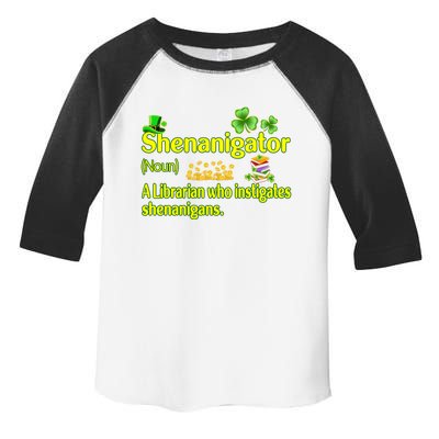 Shenanigator A Librarian Who Instigates Shenanigans Gift Toddler Fine Jersey T-Shirt