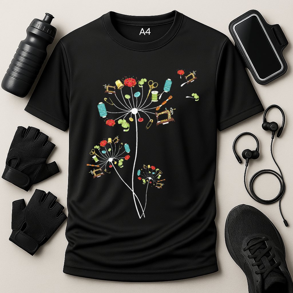 She Also Loves Jesus And America Cooling Performance Crew T-Shirt