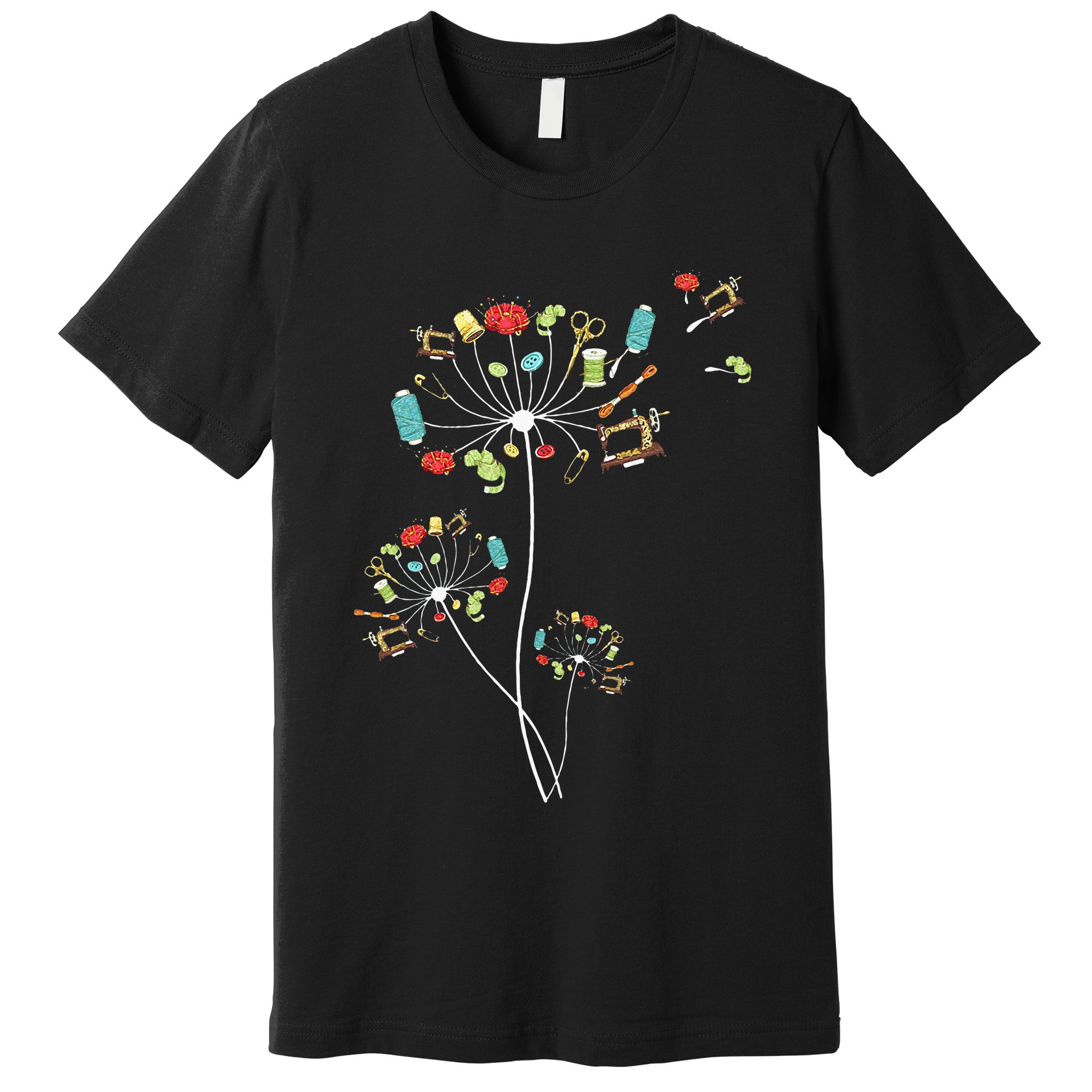 She Also Loves Jesus And America Premium T-Shirt
