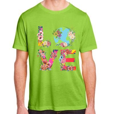 Save And Love The Planet Earth Day Gift Adult ChromaSoft Performance T-Shirt