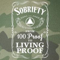Sobriety Anniversary Living Proof NA AA Recovery Legacy Tie Dye Trucker Hat