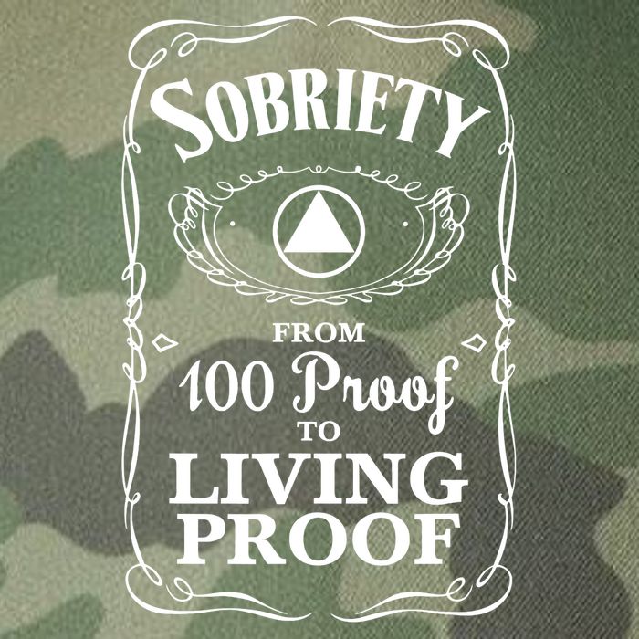 Sobriety Anniversary Living Proof NA AA Recovery Legacy Tie Dye Trucker Hat