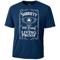 Sobriety Anniversary Living Proof NA AA Recovery Cooling Performance Crew T-Shirt