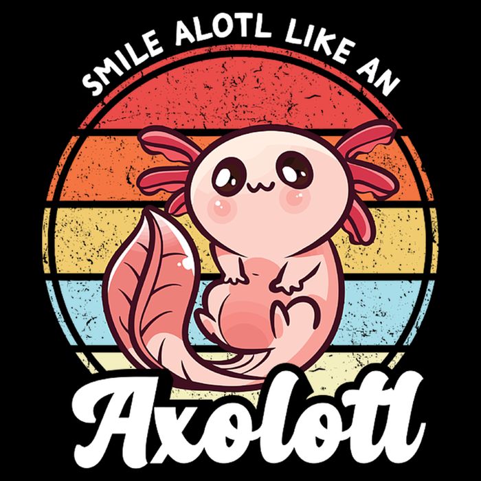 Smile A Lot Like An Axolotl Backpack