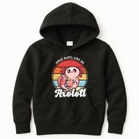 Smile A Lot Like An Axolotl Kids Hoodie