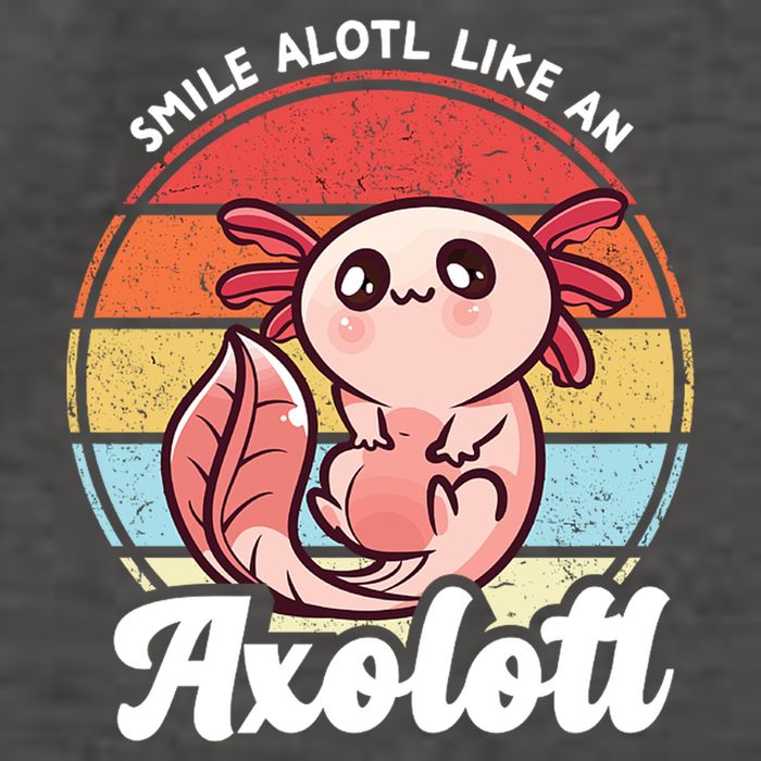 Smile A Lot Like An Axolotl Vector Backpack
