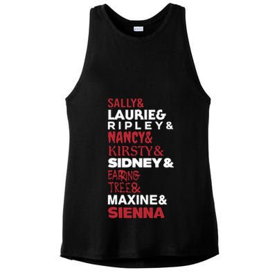 Sally And Laurie And Nancy And Kirsty And Sidney And Ering And Tree And Maxine A Ladies PosiCharge Tri-Blend Wicking Tank