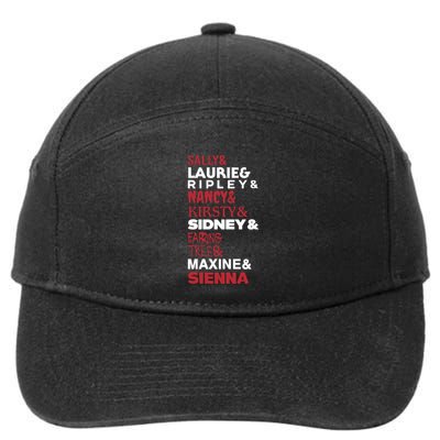 Sally And Laurie And Nancy And Kirsty And Sidney And Ering And Tree And Maxine A 7-Panel Snapback Hat