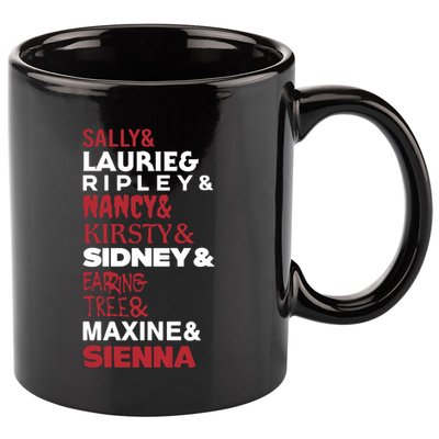 Sally And Laurie And Nancy And Kirsty And Sidney And Ering And Tree And Maxine A 11oz C Handle Ceramic Mug