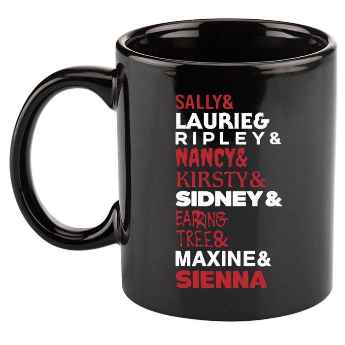Sally And Laurie And Nancy And Kirsty And Sidney And Ering And Tree And Maxine A 11oz C Handle Ceramic Mug