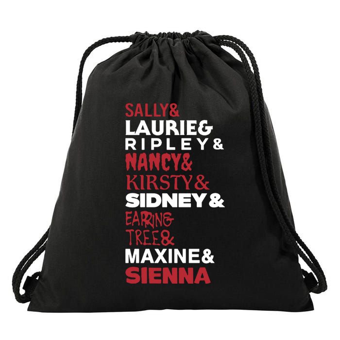 Sally And Laurie And Nancy And Kirsty And Sidney And Ering And Tree And Maxine A Drawstring Bag