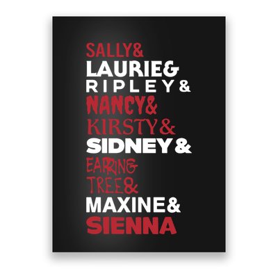Sally And Laurie And Nancy And Kirsty And Sidney And Ering And Tree And Maxine A Poster