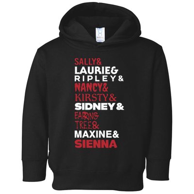 Sally And Laurie And Nancy And Kirsty And Sidney And Ering And Tree And Maxine A Toddler Hoodie
