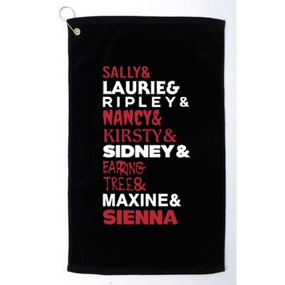 Sally And Laurie And Nancy And Kirsty And Sidney And Ering And Tree And Maxine A Golf Towel