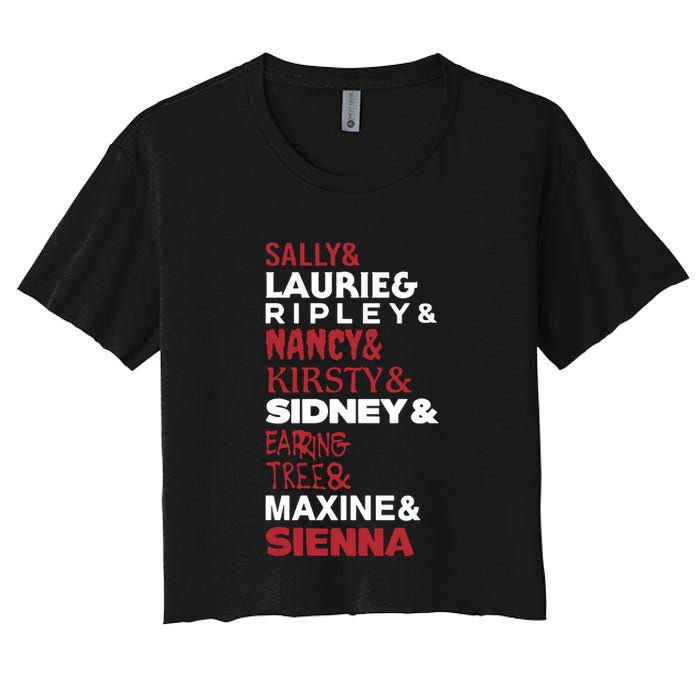 Sally And Laurie And Nancy And Kirsty And Sidney And Ering And Tree And Maxine A Crop Top