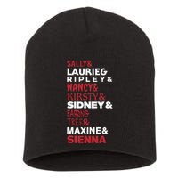 Sally And Laurie And Nancy And Kirsty And Sidney And Ering And Tree And Maxine A Short Acrylic Beanie