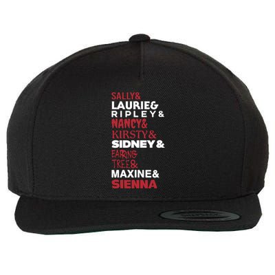Sally And Laurie And Nancy And Kirsty And Sidney And Ering And Tree And Maxine A Wool Snapback Cap
