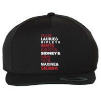 Sally And Laurie And Nancy And Kirsty And Sidney And Ering And Tree And Maxine A Wool Snapback Cap