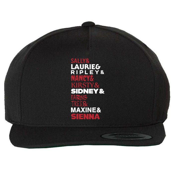 Sally And Laurie And Nancy And Kirsty And Sidney And Ering And Tree And Maxine A Wool Snapback Cap